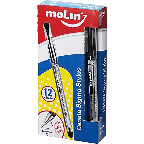 Caneta Universal Stylus Branca Recarregável para iPad - TK