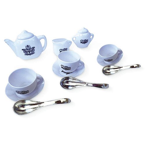 Brincando de Casinha Jessie Coffee e Tea Chazinho com 8 Peças - TK