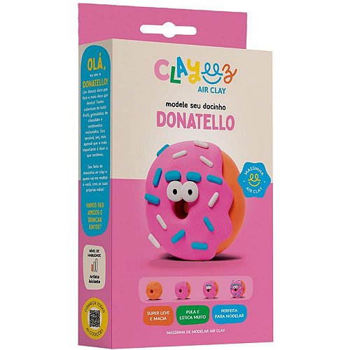 Clayeez Monstro Picles 38g com Massinha Colorida e Tutorial - TK