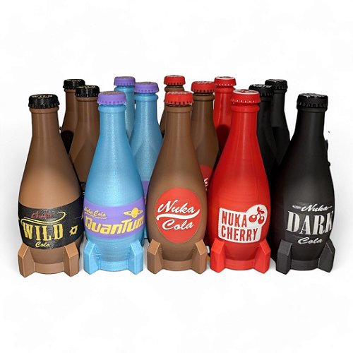 Fallout 4 Thirst Zapper Equipamento Temático Nuka-Cola Figura de