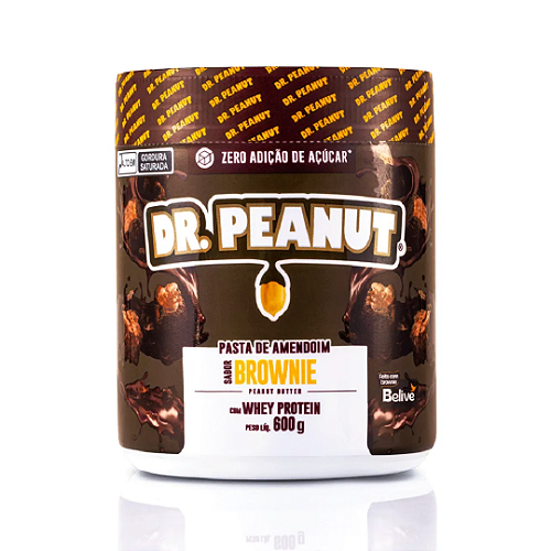 Pasta de Amendoim sabor Bueníssimo 600g - Dr Peanut - 4Shape Nutrição  Esportiva