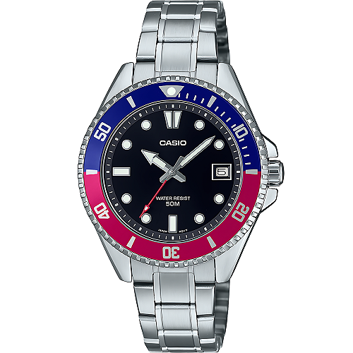 Relógio Casio Duro MDV-10-1A2VDF Batman – Compacto, Aço e Estilo