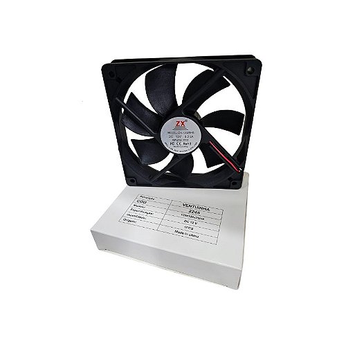 Cooler 60x60x20MM 12V Volts 0.2 Amperes 2 Fios ZX-6020HS - Mercado