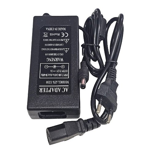 Fonte de Alimentação 5V 1A DC5.5 x 2,1mm Bivolt - Mercado Comp