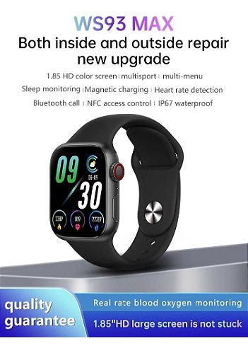 Smartwatch Relógio Digital W34 2023 + Fone Tws 5.0 Bluetooth