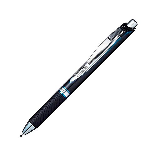 Caneta Pentel Energel Retratil Preta Bl77A - Papelaria e Livraria