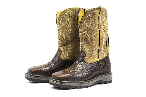 Bota Masculina Goyazes Cabeça Watusi Tan - Dallas Creme - Work