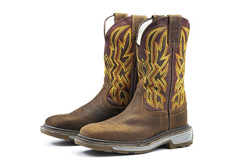 Bota Masculina Durango / Red Dog Cereja - Solado Work