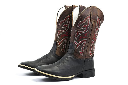 Bota Masculina Mr West Fóssil Preto - Fóssil Sela - Colt