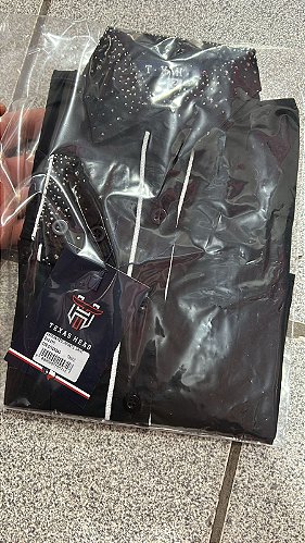 Camisa Infantil Feminina Texas Head - Preta