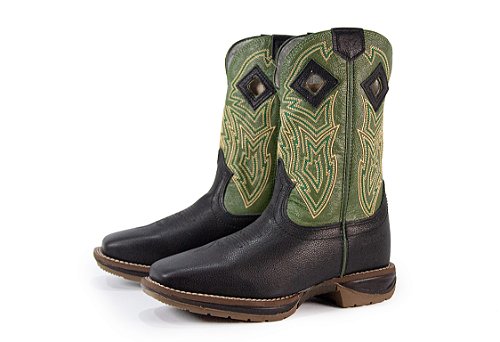 Bota Masculina Durango / Solado Jump/ Cor Preto/Oliva