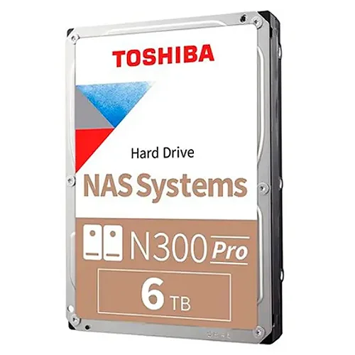 HDWG760XZSTA 6TB Toshiba N300 - HD NAS 7200 RPM SATA - Storage