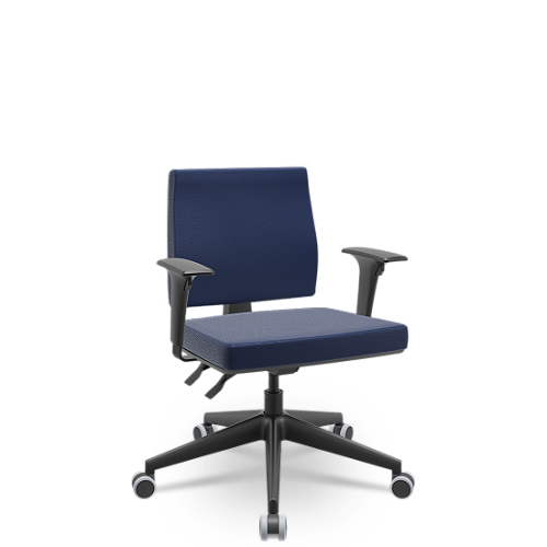 Vadeira Izzi Plaxmetal Executiva Ergonômica Back System NR17