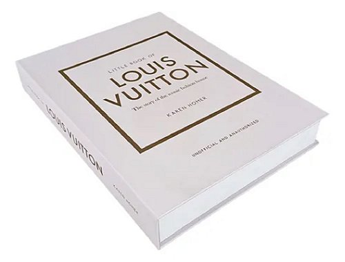 Livro Caixa Louis Vuitton Monogram M (25x17x4cm) - Mavih Decor