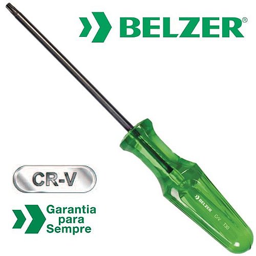 Chave Torx Reta com Cabo Ergonômica T25 - BELZER-231125BBR - Protalhas