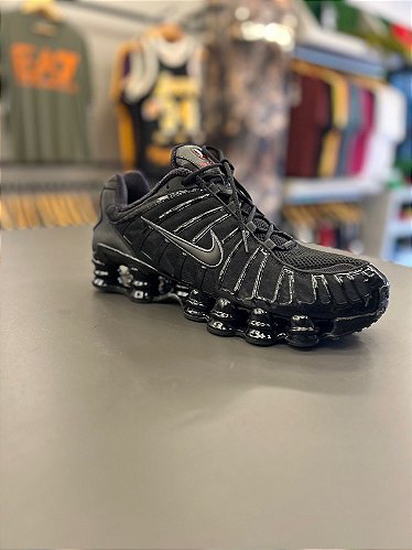 ★美品★Nike Shox TL　スニーカー　26cm Tênis Nike Shox TL 12 Molas - Branco e Preto - RJ Imports