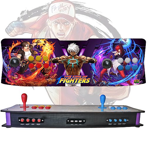 Fliperama Portátil Shark 2 Completo Street Figthers - Big Games