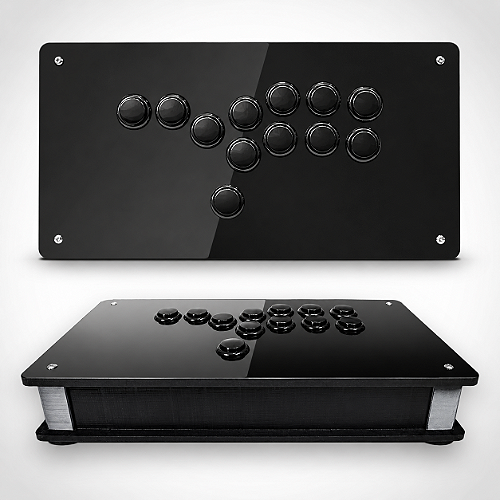 Hitbox profissional - Zero Delay Raspberry - Scorpion - Big Games