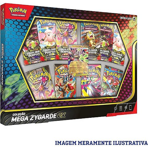 BOX COLEÇÃO MEGA GRENINJA EX POKEMON TCG - COPAG - Fantastic Toys