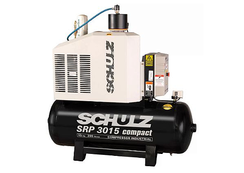 Compressor de Ar Rotativo de Parafuso SRP 3015 Compact III 15HP