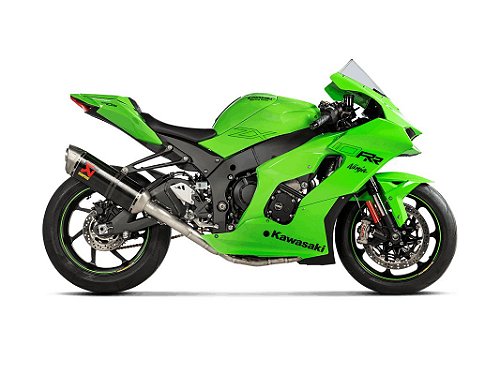Ponteira Akrapovic Slip-On Carbono - Kawasaki Ninja ZX-6R