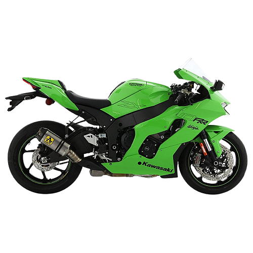 Ponteira e escapamento Arrow Kawasaki
