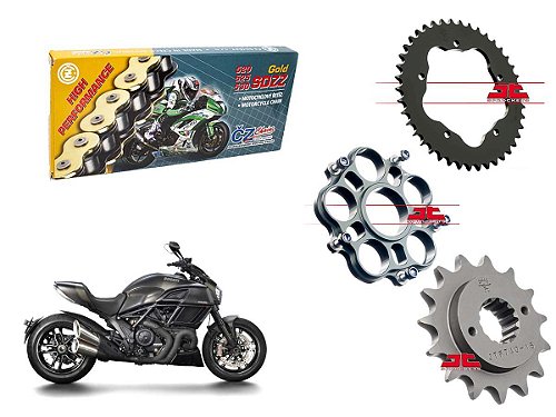 Kit transmissão Ducati Diavel 1198 - Modena