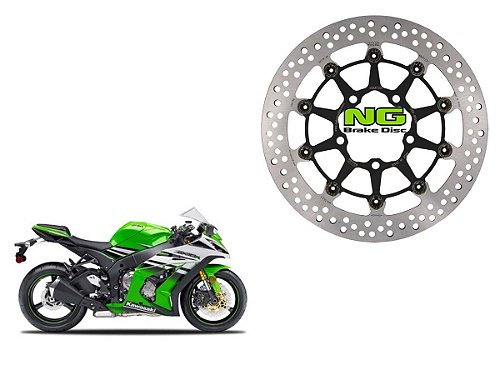 ノリック Disco de Freio Dianteiro NG Brake Disc Kawasaki ZX 6 R / 636 (09