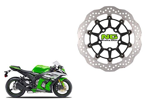 Disco de Freio Dianteiro Star Race NG Brake Disc Kawasaki ZX6/636