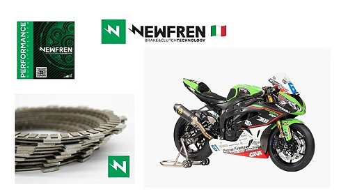 Kit Embreagem Performance Newfren Kawasaki ZX6-R 636 - Modena