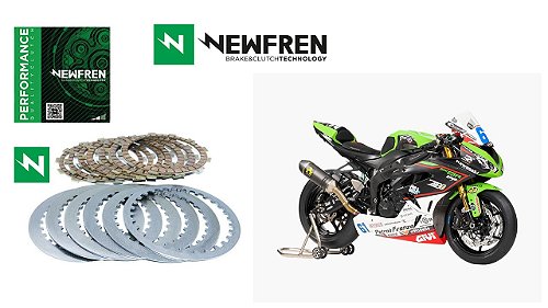 Kit Embreagem (Discos e Separadores) Newfren Kawasaki ZX6-R Ninja