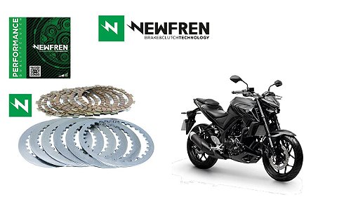 Kit Embreagem Newfren Yamaha R3 - Modena