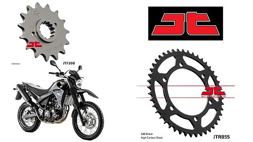 Coroa e Pinhão JT Sprockets Yamaha Tenere 660 Z - Modena