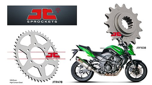 Coroa e Pinhão JT Sprockets Kawasaki Ninja ZX14 (11-19) - Modena