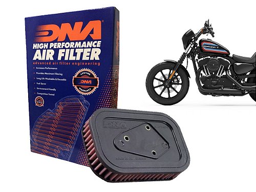 Filtre à Air DNA Performance Pour Harley Davidson VRSCF 1250 V-Rod Muscle (09-12) - Réf: R-HD11S06-01 - Lavable, Haut Débit, Filtration 99%