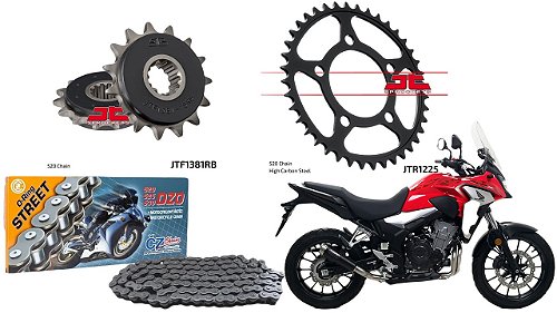 Kit transmissão Honda CB 500 F - Modena