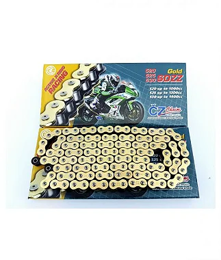 Corrente CZ Chains 520 X 124 SDZZ GOLD com retentor em 
