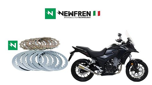 Kit Embreagem (Discos e Separadores) Newfren Honda CB 500F / X