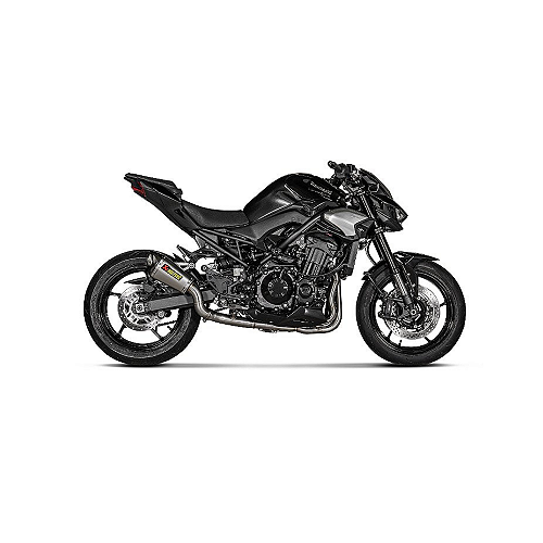 Ponteira Akrapovic em carbono para Kawasaki Z900 A2 ano 2020 em