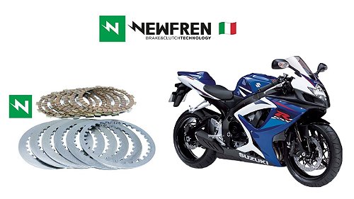 Kit Embreagem (Discos e Separadores) Newfren Suzuki GSX-R 1000 (09