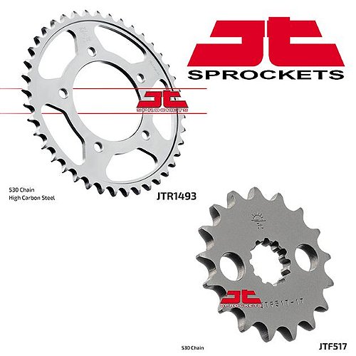 Coroa de alumínio JT Sprockets Kawasaki Ninja 400 - Modena