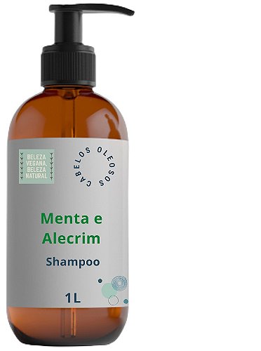 Shampoo Liquido Menta e Alecrim - Beleza Vegana, Beleza Natural -  Cosméticos Veganos e Naturais