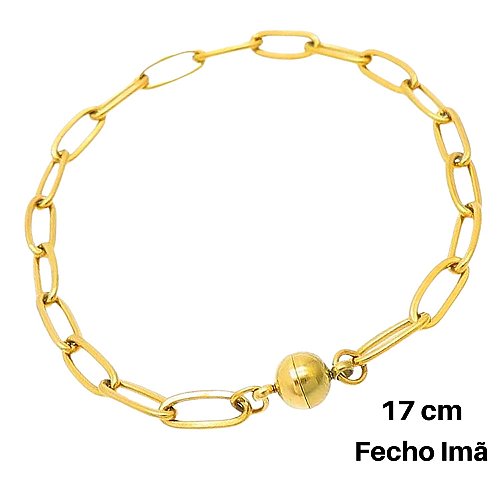 PULSEIRA DE PRATA COM CORAÇÃO ELO DO AMOR - Moriá Joias em Aço Inox