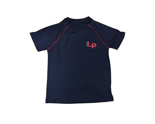 Little People School - Camiseta Azul Unissex Manga Longa - Ref. 265/266/269  - Casual Blue | Uniformes