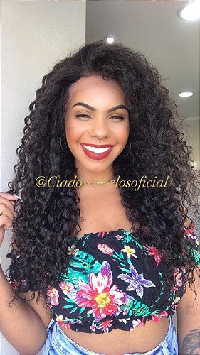 Lace Front 13x4 Cabelo Remy Humano Cacheado 70cm - Lace Hair Brasil