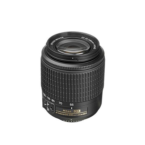 Lente Nikon 55-300mm DX AF-S 1:4.5-6.3G ED VR - Seminovo