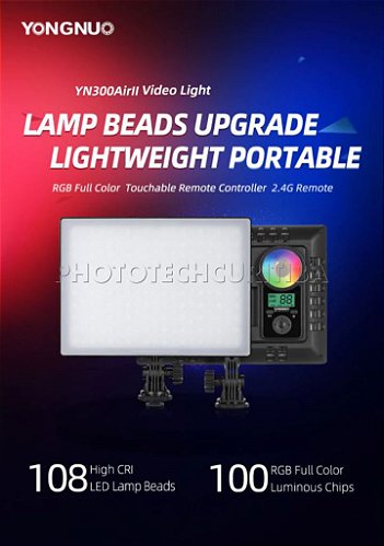 PhotoTeK Universal RGB Portable Rechargeable Video Light