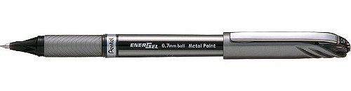 Caneta Gel Pentel Makkuro Energel BL417-A Preta - Papelaria