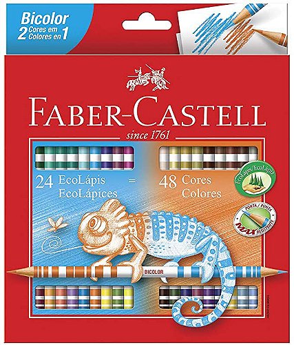 LAPIS DE COR FABER-CASTELL 12 CORES +3 METÁLICOS - Grafitte - Papelaria  Grafitte