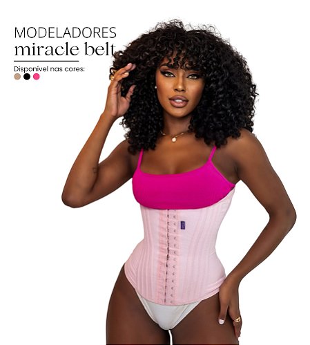 マタニティ Miraclebelt brasil modeladora Cinta Modeladora Feminina Com Bojo - Cinta modeladora